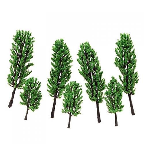 SODIAL(R) Model Pine Tree Train Set Scenery Landscape HO 16PCS - Thumbnail 6