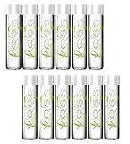 Voss Artesian Lime Mint Sparkling Flavored Water (375 ml) Glass Bottle - 12 Pack