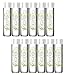 Voss Artesian Lime Mint Sparkling Flavored Water (375 ml) Glass Bottle - 12 Pack