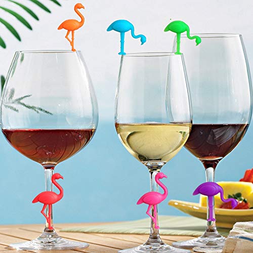Set of 12 Wine Glass Charms Beer Party Wine Cup Markers