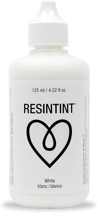 ResinTint - Liquid Pigment - Non-Flammable - White - 4.22 fl. oz (125 ml)