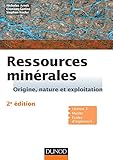 Image de Ressources minérales - 2e édition: Cours et exercices corrigés