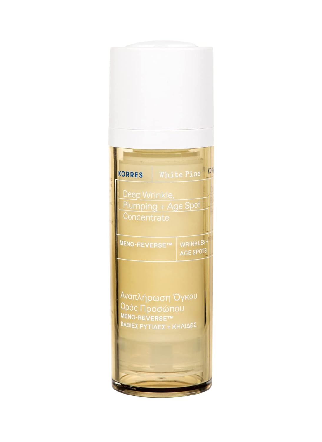 White Pine Meno-Reverse Deep Wrinkle, Plumping + Age Spot Concentrate, Soften the Appearance of Lines and Wrinkles, 30ml