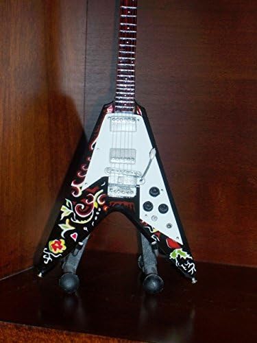 Mini Guitar JIMI HENDRIX Psychedelic V Model GIFT by LSOG