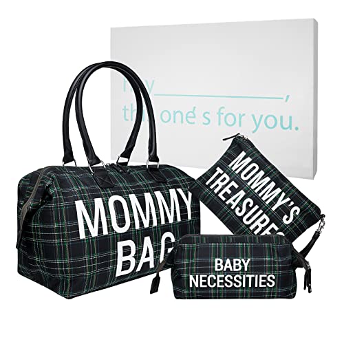 Diaper Bag Tote, Printe Mommy Bag for Hospital & Maternity with Baby