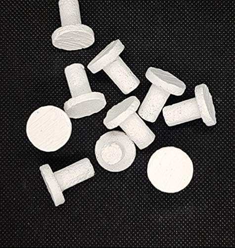 reef Geeks Premium Textured Coral Frag Plugs, Natural Coral Sand, High-Flow Mushroom Design