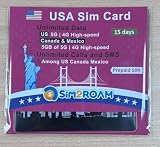 SIM2ROAM USA 15 Day Unlimited 5G 4G LTE Data Hotspot Calls Texts Hawaii view 2
