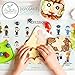 Fawn Hill Co. Disposable Placemats for Children | Peel & Stick Adhesive Table Topper | World Animal Map & Professions Educational Sticky Mat for Restaurants | Toddler Food & Kid Craft Mat | 60 Pack…