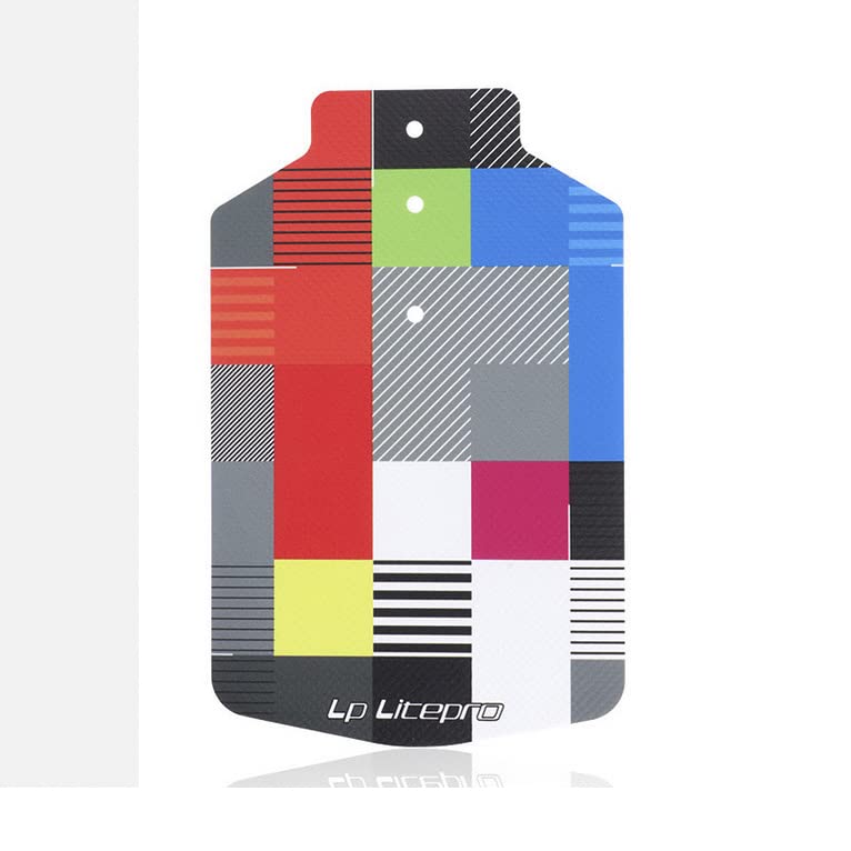 Front Mudguard Flap Compatible for BROMPTON folding BikesPixel Multicoloured