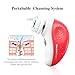 TOUCHBeauty Portable Facial Cleanser Brush Travel Set with 3 Spin Brush Head, ±360°Rotary Cleansing System Mini Size Waterproof Facial Scrubber Get Rid of Acne,Spot,Blackhead TB-1387