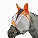 Cashel Crusader Fly Mask, Standard with Ears (Orange, Horse)