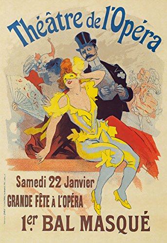 AP36 Vintage France Theatre De L'Opera Bal Masque French ...