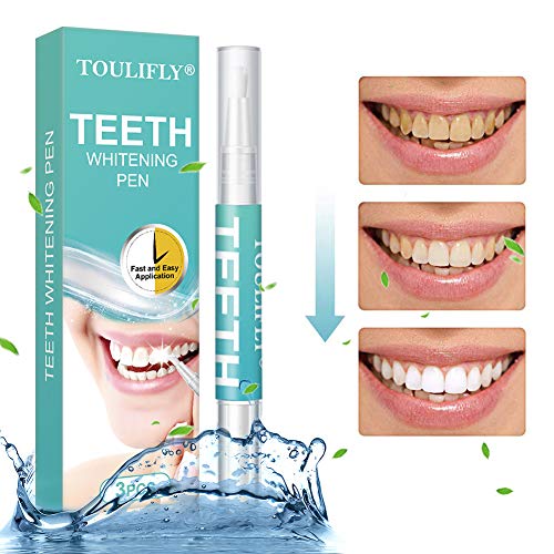 Teeth Whitening Gel,Teeth Whitening Pen,Teeth Whitening Kit,3 Pack Teeth Whitener Instant Painless for Sparkling White Teeth Whitening,Easy to Use,Travel friendly