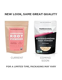 Terrasoul Superfoods Ashwagandha polvo de raíz (orgánico)