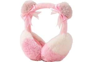 STARINGIRL Women Girls Winter Ear Muffs Warm Earmuffs Ear Cover Soft Plush Ear Muffs Plush Ear Warmers Outdoor Headband