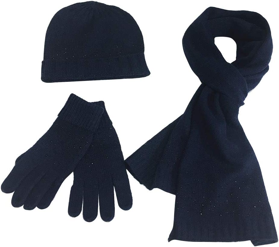 hat and scarf and glove set