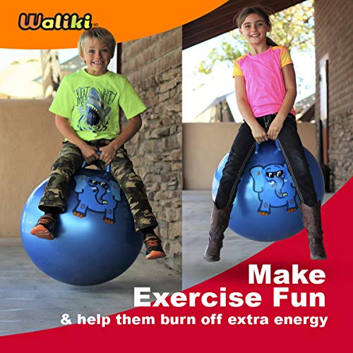 WALIKI Hopper Ball for Kids Hippity Hop Jumping Hopping Therapy Ball