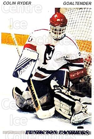 Amazon Com Ci Colin Ryder Hockey Card 1992 93 British Columbia