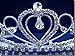 Rhinestones Crystal Wedding Bridal Prom Pageant Princess Costume Tiara Crown 42206 by SparklyCrystal