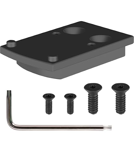 RMSC To RMR Adapter Plate For Sig P365X/P365XL/P365AXG - Mount RMR Red Dot On RMSC Cut Slide