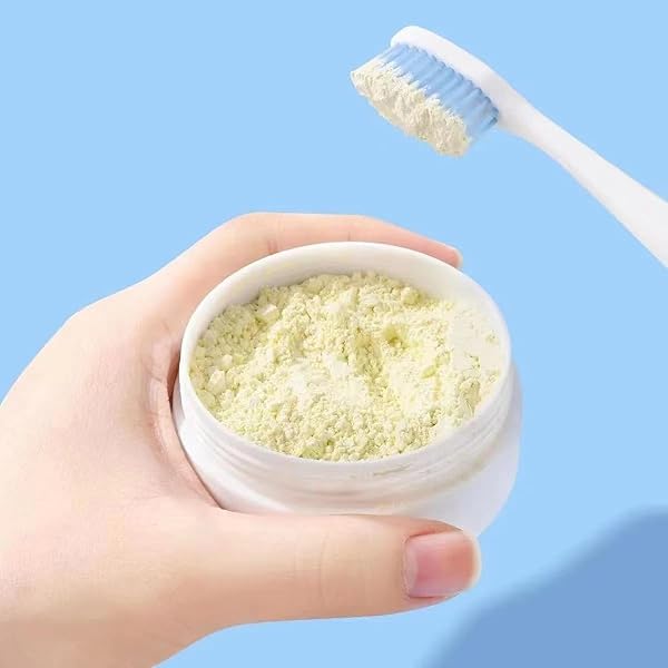 2PCS MIYANXI TOOTH CLEANING POWDER,NATURAL KAOLIN, TEETH WHITENING POWDER,EFFECTIVE REMOVER STAINS FROM COFFEE SMOKING.