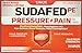 Sudafed Pressure and Pain Caplets for Adults, 24 Count,Pack of 2