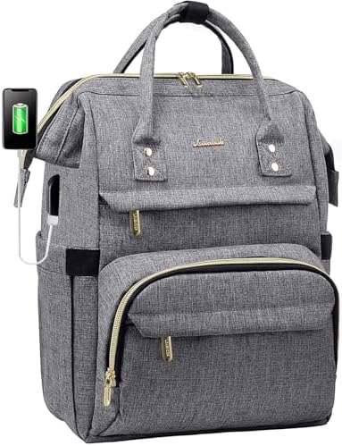 LOVEVOOK Laptop Backpack Women Teacher Backpack Nurse Bag