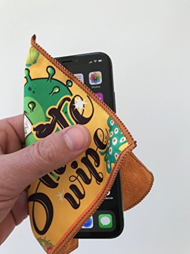 ShiteWipe the revolutionary germ-killing phone screen cleaning cloth featuring ShiteAway(c) nanotechnology, proven to kill viruses and germs WITHOUT THE NEED FOR ANY CHEMICALS OR SPRAYS! (normal)