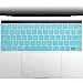 Allinside Turquoise Keyboard Silicone Cover for MacBook Pro 13