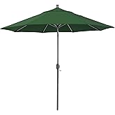 California Umbrella 5-Year-Non-Fading, 9Ft Premium Patio Umbrella, Hand-Crank