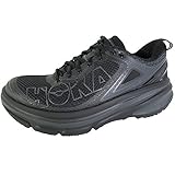 Hoka One One Womens Bondi 4 Running Sneaker Shoe, Black, US 9
