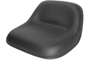 AFTERMARKET UNIVERSAL PRODUCTS LMS2002 New Lawn & Garden Tractor Black Riding Mower Seat Fits Most Brands