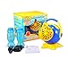 Theefun Bubble Machine, Automatic Bubble Blower Durable Bubble Maker with 2 Bottles of Bubbles Solution Refill, Over 800 Colorful Bubblesper Min Use