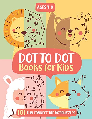 Buy Dot To Dot Books For Kids Ages 4 8 101 Fun Connect The Dots Books 