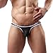 FEESHOW Sexy Men's Mesh Pouch Bikini Swim Briefs Soft Smooth Underwear Swimwear