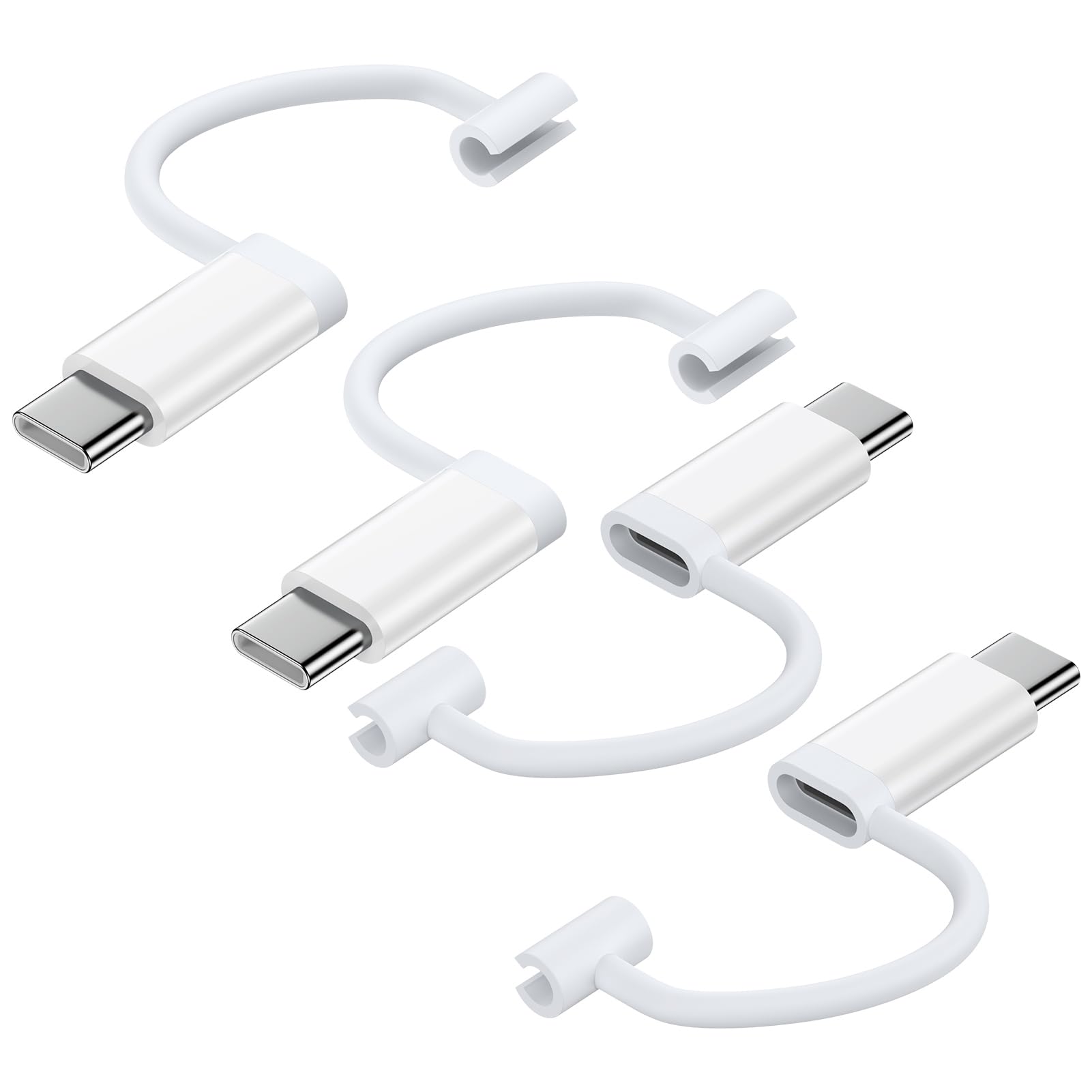 Photo 1 of [Apple MFi Certified] Lightning to USB C Adapter for iPhone 17 Air Pro 16e/16 Pro/16 Pro Max/16 Plus/16/15,4 Pack USB Type C to Lightning Adaptor Cable Charger & Data Sync,Not for Headphone/Audio/OTG