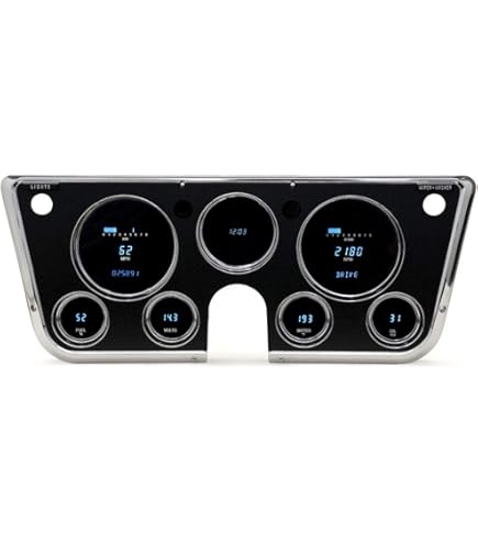 たらてぬき　dacota digital dash-cluster-vhx-1970-72-