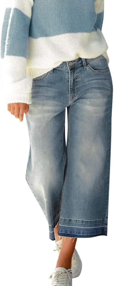 chambray denim pants