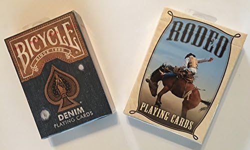 Wildeckdotcom Rodeo & Denim 2-Deck Set Playing Cards by Bicycle