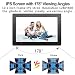 10.1 Inch Digital Photo Frame Electronic Picture Frame + 32GB SD Card with Motion Sensor and 1280×800 High Resolution Full IPS LCD 1080P HD Video player/Stereo/MP3/Mp4/Calendar/Alarm/Time/Remote Contrthumb 1