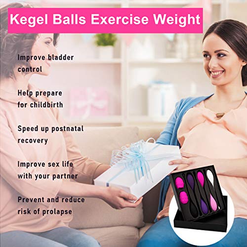 Kegel Exercise Products, Kegel Balls for Women Tightening, Ben Wa Balls