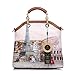 Realer Women's Handbags Purse Tote Bags Female Crossbody Bags 3 Pcs Shoulder Bags Top-Handle Handbag PU Leather Set