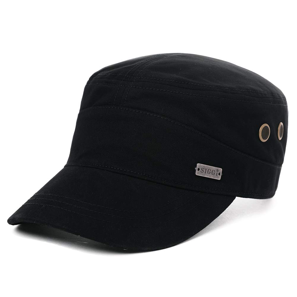 Comhats Mens Cotton Classic Army Caps Military Hats Baseball Cap for Men Adjustable(3 Sizes 58-63CM) (7-14 Days to Deliver!)