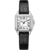 Szaikyri Classic Square Watches for Women with Roman Numerals Ladies Casual Dress Watch
