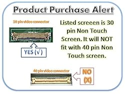BOE NT156WHM-N12 Replacement Screen for Laptop LED