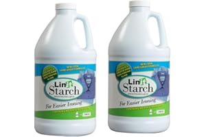 GENERIC Liquid Starch Crisp Classic Finish 64 Oz. (2 Pack)- Liquid Starch for Ironing Clothes/Perfect for Wrinkle Release/Great for Arts & Crafts Projects/Slime, Paper Mache