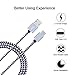USB Type C, USB C to USB A Charger 3Pack 6FT Braided Sync Data Fast Charging Phone Cord Compatible Smsung Note 9,Galaxy S8 S9 Plus, Note 8, LG V30 G6 G5 Google Pixel, OnePlus 5