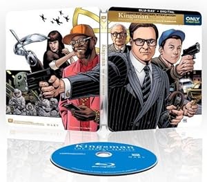 Image of Kingsman: The Secret Service Blu-ray Steelbook Includes Digital Copy Best Buy