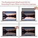 COCODE Replacement Attachment Kit for Privacy Screen, Double Sided Adhesive Stickers and Plastic Slide Mount Holder Tabs with A Cleaning Cloth for Computer Monitor or Laptop Privacy Filterthumb 4