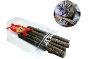 2 Pieces Pet Cat Kitten Chew Stick Natural Wood Treat Catnip Toy Molar Chewing Tool Stylish and Popular